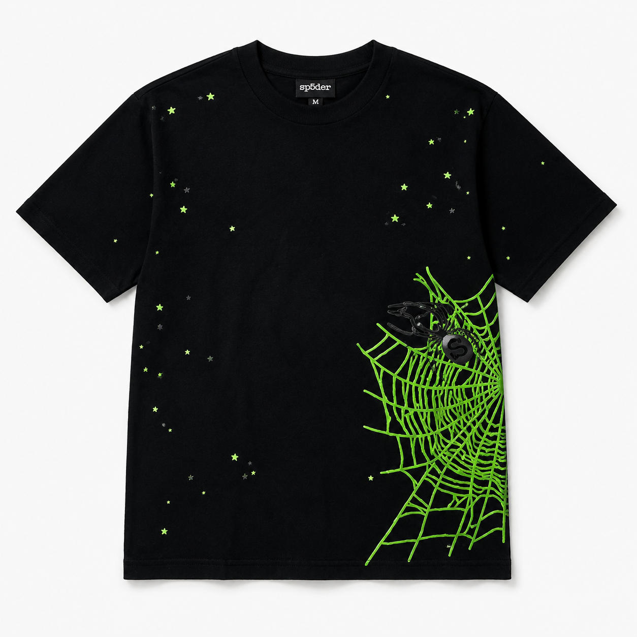 Sp5der Heavy Web Tee – Black
