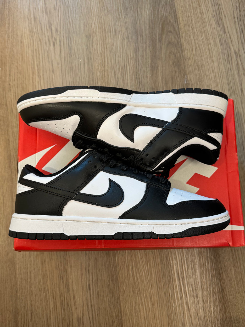Nike Dunk Low “Panda” – Black/White – Men’s Size 10