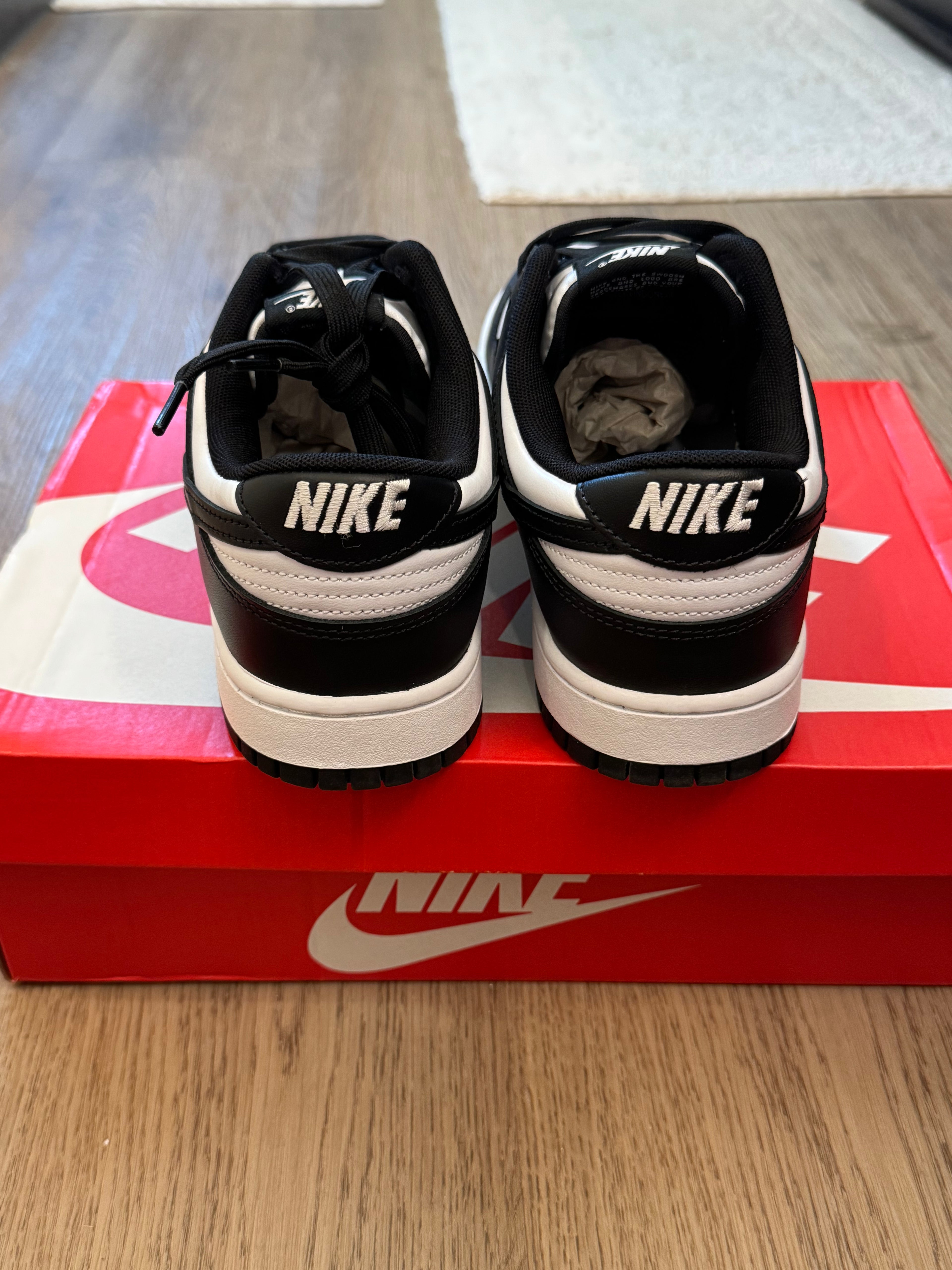 Nike Dunk Low “Panda” – Black/White – Men’s Size 10