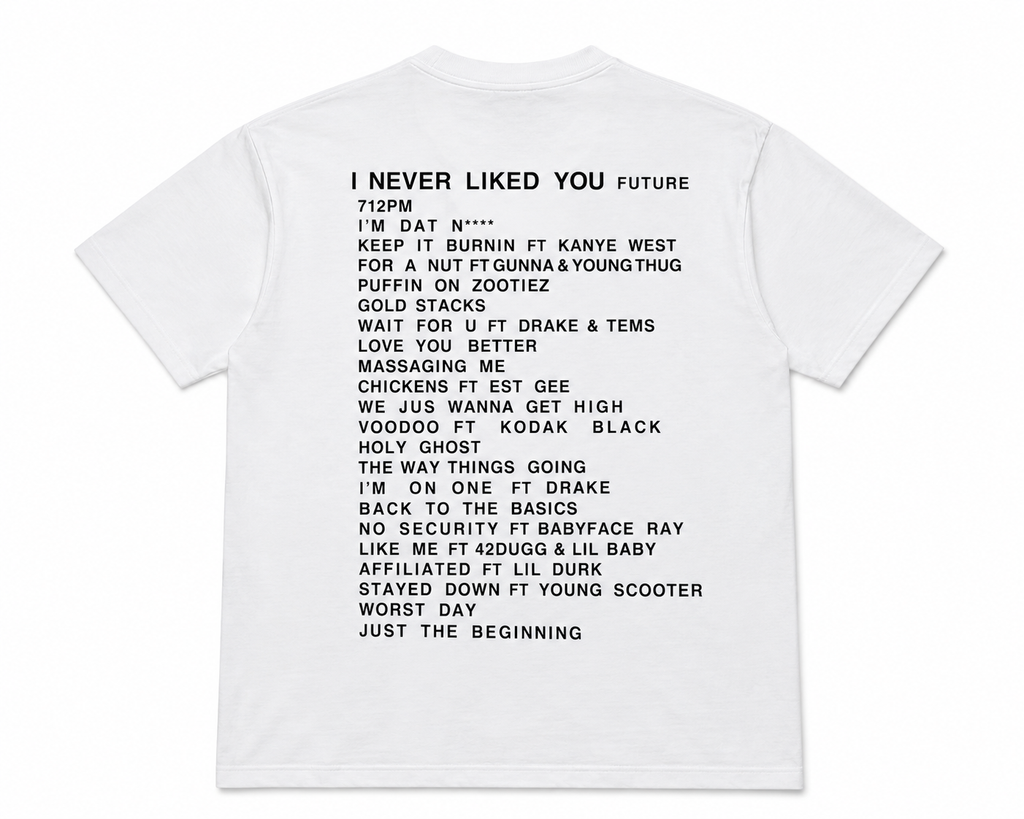 CPFM x Future “I Never Liked You” Tee – White – Size M