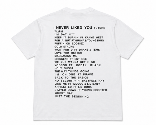 CPFM x Future “I Never Liked You” Tee – White – Size M